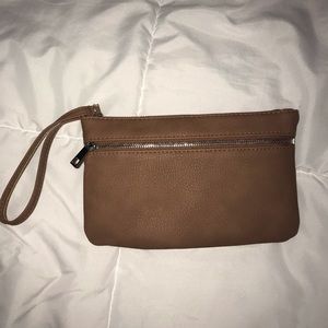 Brown Wristlet